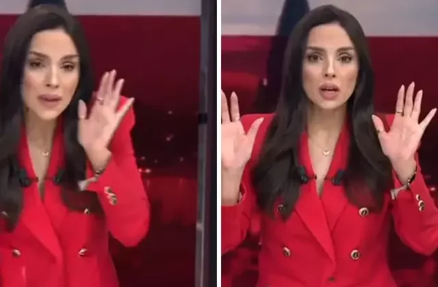 tv100 spikeri İstanbul’daki depreme canlı yayında yakalandı