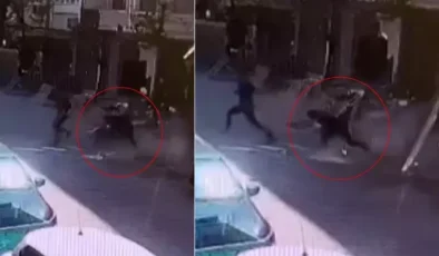 3.7’lik depremde bir binanın balkonu çöktü! Yaralı var