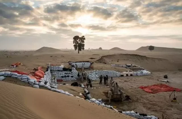 5.000 yıl önce yaşamış uygarlığın kalıntıları Rub’ al-Khali çölünde bulundu