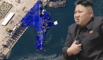 5 bin tonluk savaş gemisi Kim’in gözleri önünde düştü