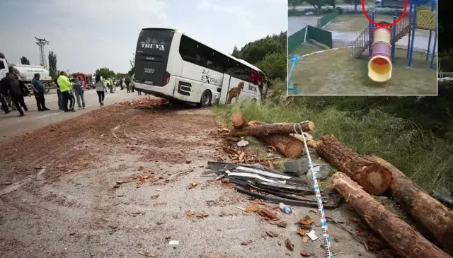 8 kişinin öldüğü kaza güvenlik kamerasında