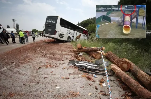 8 kişinin öldüğü kaza güvenlik kamerasında