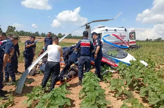 Adana’da Cayrokopter kazasında 2 asker yaralandı