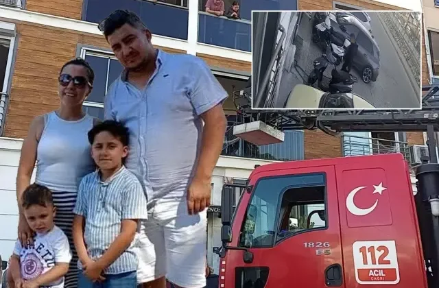 Ailesini katleden itfaiyeci babadan 12 dakikalık planı! Görüntüler ortaya çıktı