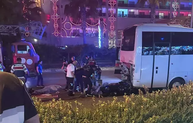 Alanya’da motosiklet kazası: 2 kişi hayatını kaybetti