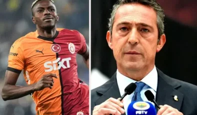 Ali Koç’tan Osimhen İsyanı: Onun yüzünden küfürler yedim
