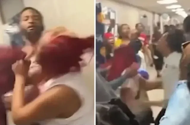 Anaokulu mezuniyetinde veliler kavga etti, çocuklar “Durun!” diye çığlık attı