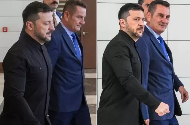 Ankara’ya gelen Zelenski’den Putin sorusuna olay yanıt
