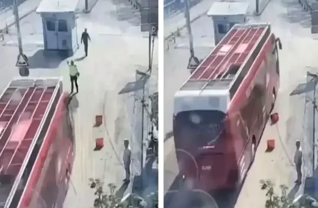 Aracı polisin üzerine süren CHP’nin otobüs şoförü hakkındaki ev hapsi kararı kaldırıldı