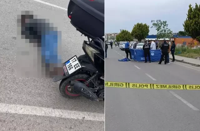 Araçla önünü kestiği eşinin kafasına sıktı