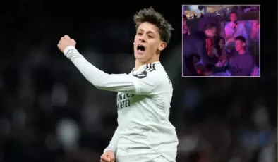 Arda Güler bu kez sahnede parladı! Tatilde aşka geldi, sevgilisine şarkı söyledi