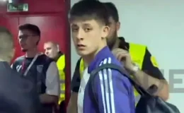Arda Güler, stattan çıkarken yanlış yere girdi, son anda uyarıldı