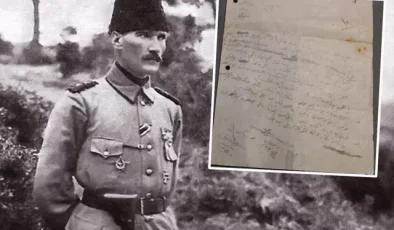 Atatürk’ün Fedai Müfrezesine verdiği el yazısı emir ortaya çıktı