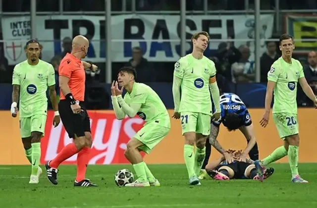 Barcelona’dan Inter maçının hakemine büyük tepki: Soruşturulmalı