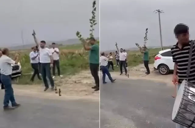 Belediye başkan yardımcı alkol alıp sağa sola ateş açtı, hemen gözaltına alındı