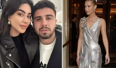 Bella Hadid’i gören Ozan Tufan karısını bırakıp gitmiş