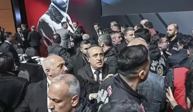 Beşiktaş Divan Kurulu’nda birbirine giren Hasan Arat ve Tevfik Yamantürk için ihraç kararı