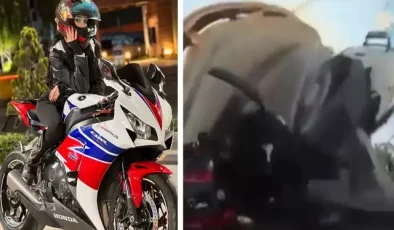 Beton mikserine çarparak hayatını kaybeden Saniye’nin son anları kask kamerasında