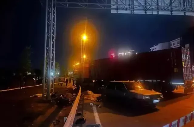 Beylikdüzü’nde tır kazası! 1 kişi hayatını kaybetti