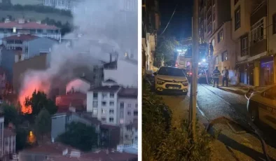 Bilecik’te yangın dumanları gökyüzünü kapladı