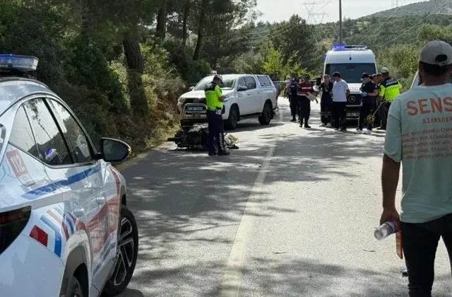 Bodrum’da korkunç kaza! 16 yaşındaki motosikletli hayatını kaybetti