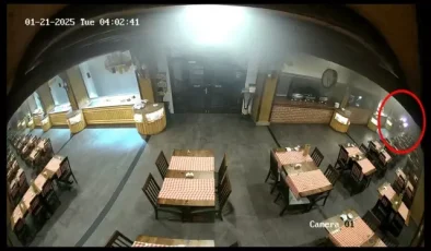 Bolu’daki otel faciasında yangının çıkış anı kamerada