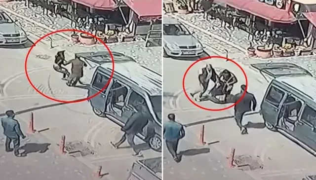 Boşanma aşamasındaki eşini zorla araca bindirerek kaçırmaya çalıştı