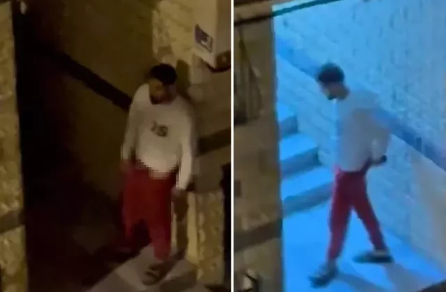 Bulun bu sapığı! Çocukların sabah okula gittiği saatte yaptıkları mide bulandırdı