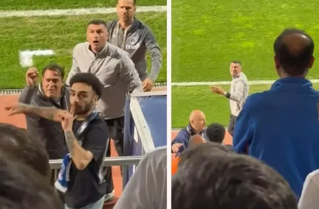 Burak Yılmaz kendi taraftarıyla tartıştı