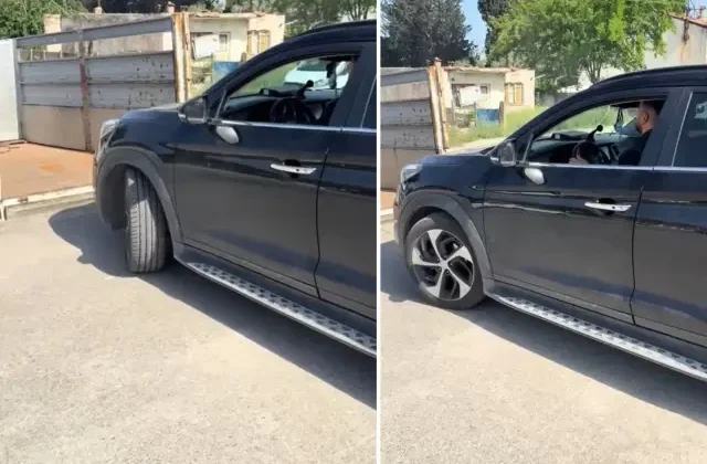 Çekiciye para vermemek için başvurduğu yöntem tartışma yarattı
