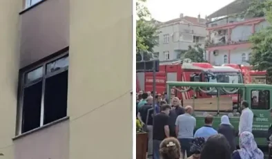 Çekmeköy’de yangın! 75 yaşındaki kadın hayatını kaybetti