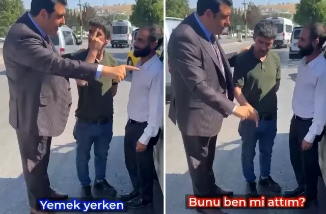 “Çöpü yerden al” dediği vatandaştan belediye başkanına soğuk duş