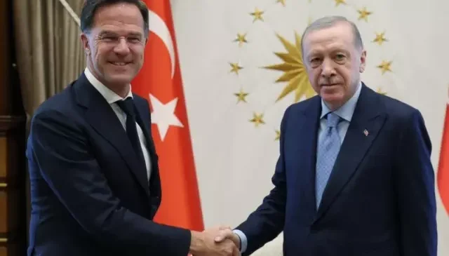 Cumhurbaşkanı Erdoğan, NATO Genel Sekreteri Rutte’yi kabul etti