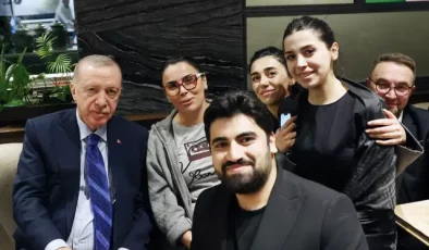 Cumhurbaşkanı Erdoğan’dan sürpriz kafe ziyareti