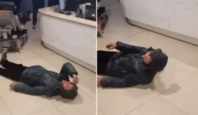 Devlet hastanesinde kaydedilen görüntü tartışma yarattı