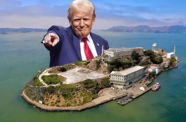 Donald Trump’tan şaşkınlık yaratan Alcatraz açıklaması: Film yapımcısı olmam gerekiyordu