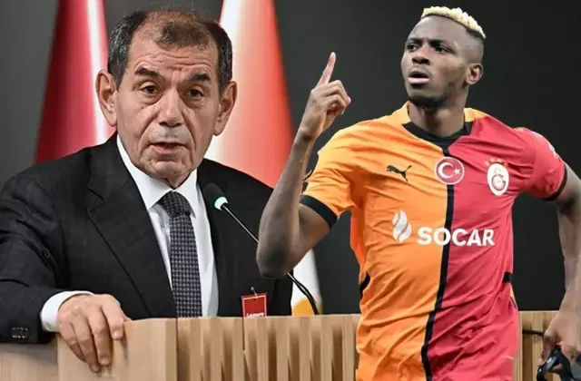 Dursun Özbek Osimhen’e gelen çılgın teklifi açıkladı