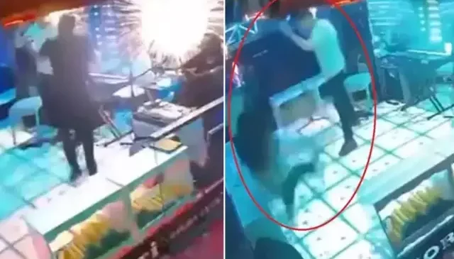 Eğlence mekanında herkesin gözü önünde intihar