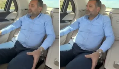 Elazığspor Başkanı, Vanspor deplasmanına böyle gitti! Fondaki müziğe dikkat