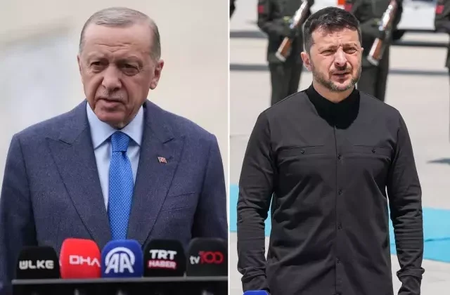 Erdoğan-Zelenski görüşmesi başladı