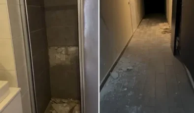 Esenyurt’taki binanın haline bakın! Görüntüyü izleyenler yetkilere seslendi