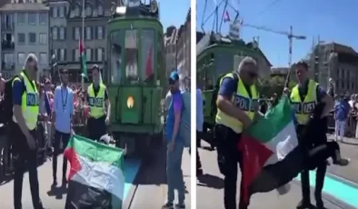 Eurovision’un açılış törenine Gazze protestosu damga vurdu