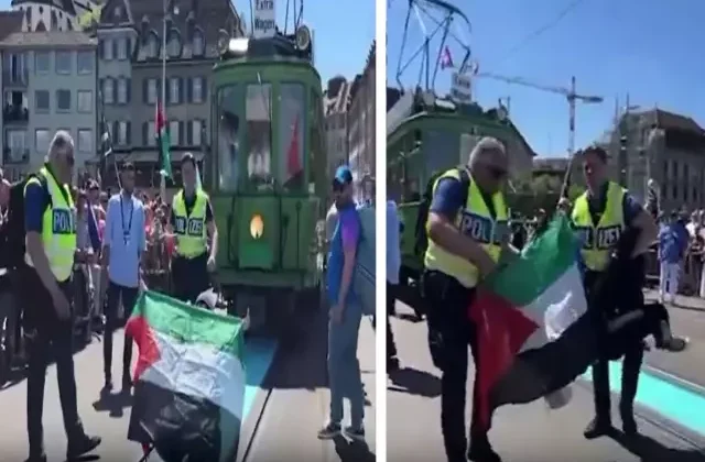 Eurovision’un açılış törenine Gazze protestosu damga vurdu