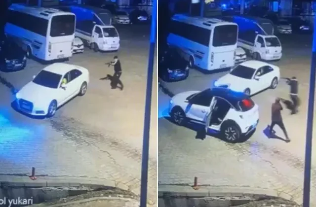 Evine girerken aracının önünü kesip kalaşnikofla kurşun yağdırdılar