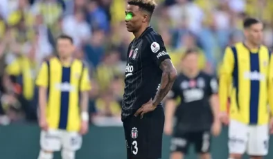Fenerbahçe-Beşiktaş derbisinde Gedson Fernandes’e lazer tutan taraftar gözaltına alındı