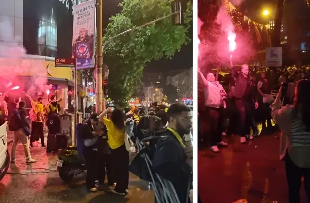 Fenerbahçe’nin şampiyonluğu Bağdat Caddesi’ni bayram yerine çevirdi