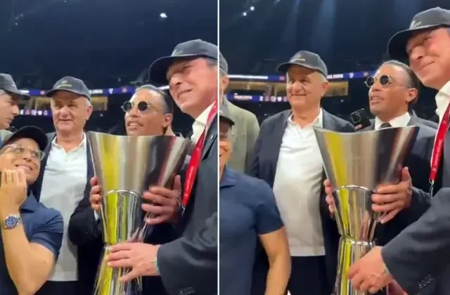 Fenerbahçe’nin şampiyonluk kutlamalarında Nusret’i gören herkes aynı soruyu soruyor