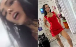 Fenomen kadın, canlı yayında ayrılmak istediği erkek arkadaşı tarafından defalarca bıçaklandı