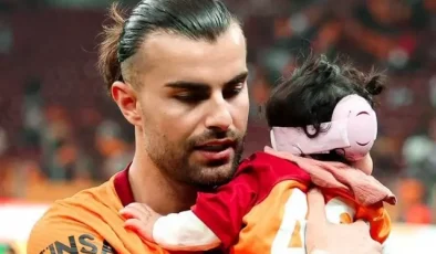 Galatasaraylı futbolculardan şampiyonluk sonrası ilk sözler: 16 aylık kızımın 3. şampiyonluğu