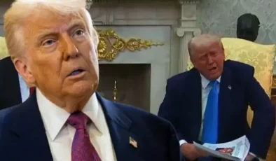 Gazetecinin sorusu Trump’ı küplere bindirdi: Defol git